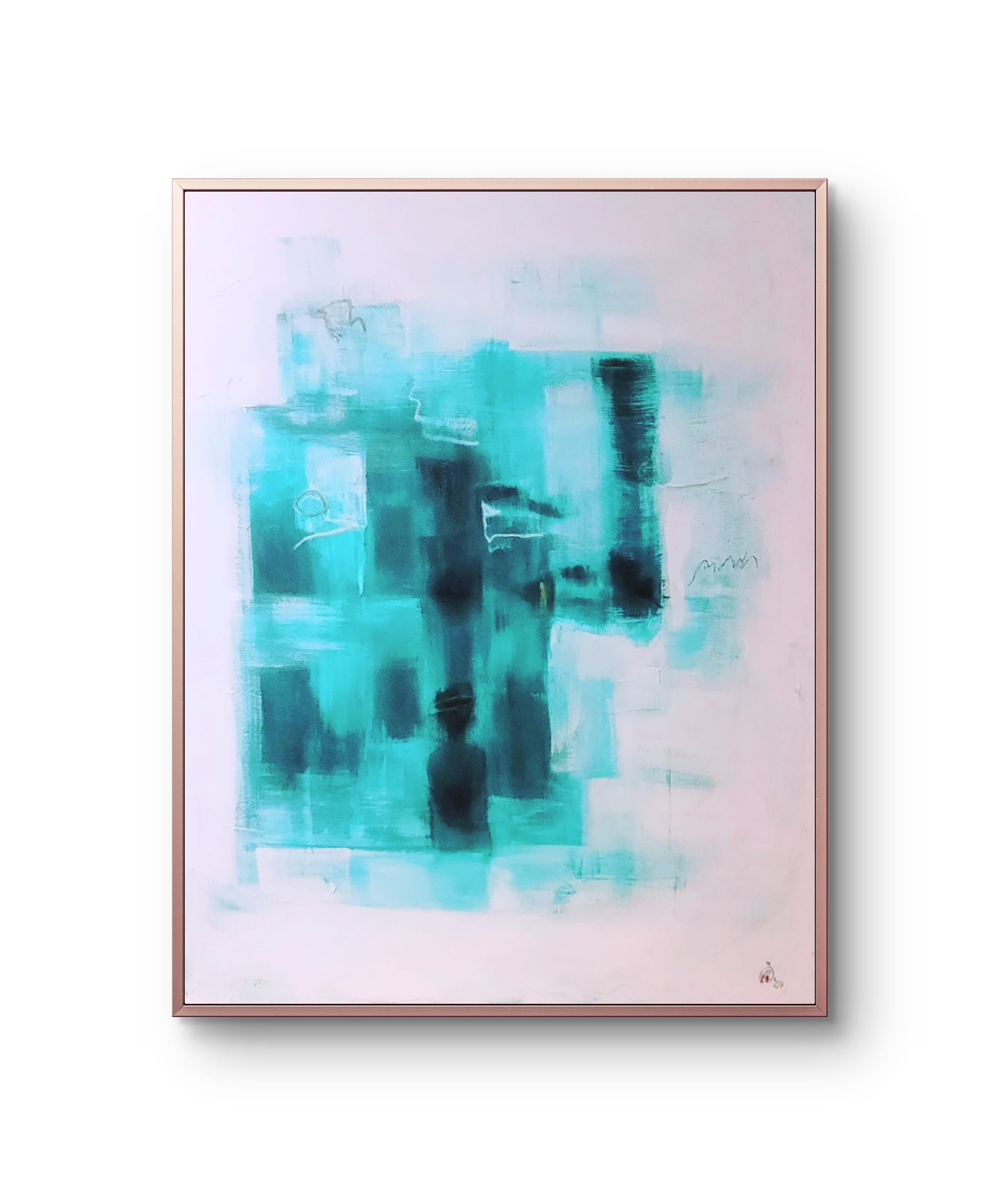 "FAIRWAY" Acrylic Mix on Canvas 80x 100cm (31,5 x 39,4 inch)